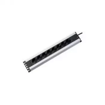 Power Extension Bachmann 300.007 2m 7 AC-Steckdosen Innenbereich Schwarz Grau