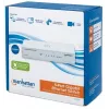 Manhattan 5-Port Gigabit Ethernet Switch, Desktop-Größe, Kunststoff, IEEE 802.3az (Energy Efficient Ethernet), Drei Jahre Garantie, Box