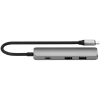 Satechi ST-P4SM Interface Hub USB Typ-C 10000 Mbit/s Grau