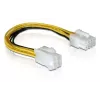 Kabel PCI Express Power 8pin EPS auf 4pin ATX/P4 DeLOCK 82405