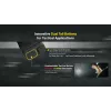 Taktische Taschenlampe Nitecore EDC25 — Dual-LED, 15 lm, Aluminiumgehäuse, USB-aufladbar, IP54, stoßfest, schwarz