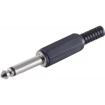 Mono 6,3 mm Klinkenstecker ShiverPeaks 22220505 mit Kunststoffgehäuse
