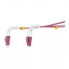 Synergy 21 LWL-2-Faser-Patchk. 0.5mtr.LC-LC 50/125um OM4 AD 2mm flexible Knickschutztülle - Multimode-Faser - 0,5 m