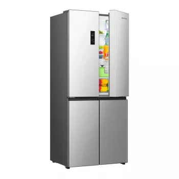Gorenje HZSF46962 NRM819E61X G600, Grau, Stahl, Glas, 460 L, SN-N, C