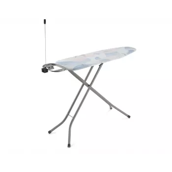 Bügelbrett in voller Größe VILEDA Bravo Plus 143032 — höhenverstellbar 80–97 cm, Bügelfläche 380×1200 mm, Stahlmesh-Tischplatte
