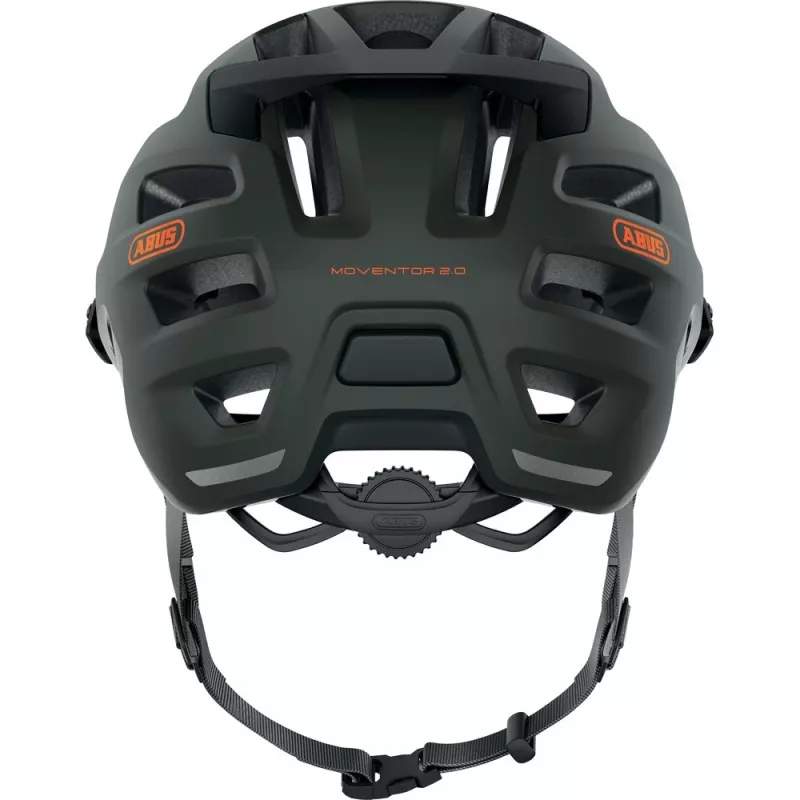 Offener Helm ABUS Moventor 2.0 Grün In-Mold-Konstruktion Mattes Finish
