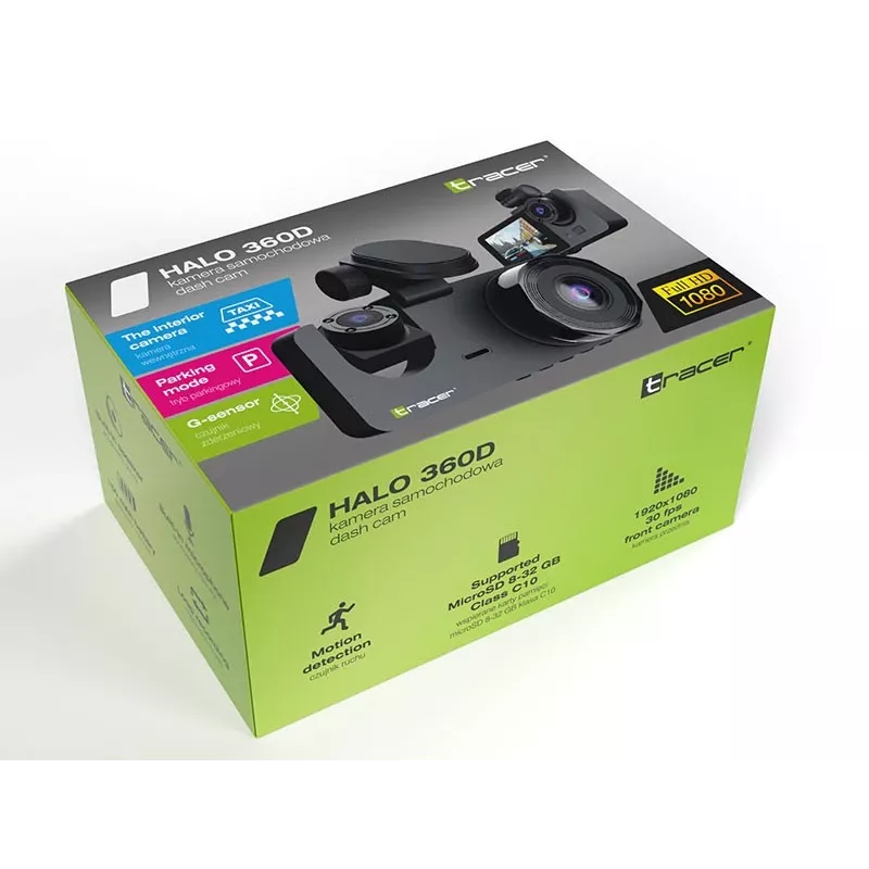 Kabelloser Bluetooth-360-Grad-Lautsprecher TRACER Halo 360 Dual TRAKAM47568 — 360°-Sound, Bluetooth-Konnektivität