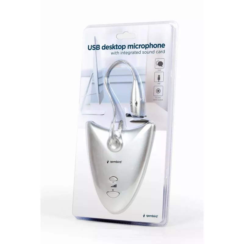 Gembird MIC-DU-01 Produkt Silber