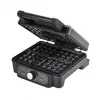 Waffeleisen Lovio LVWF001BK — 1400W, schwarz, elektrisches Tisch-Waffeleisen