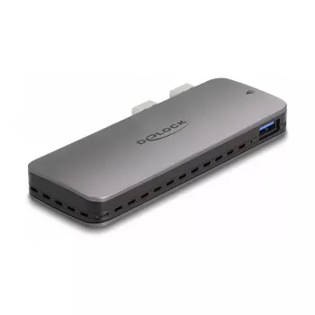 SSD-Gehäuse DeLOCK USB 3.2 Gen 2 für PlayStation5 M.2 NVMe werkzeuglos