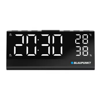 Wecker CR10ALU FM PLL mit integriertem Temperatur- und Luftfeuchtigkeitssensor