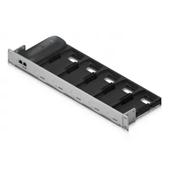 Rack-Einlegeboden Ubiquiti UACC-AI-Port-RM Schwarz Grau Polycarbonat Stahl