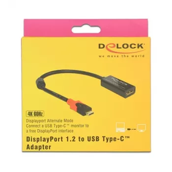 Video-Kabeladapter DeLOCK 63928 USB Type-C auf DisplayPort 20-pol