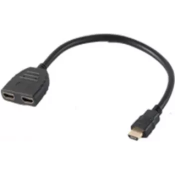 shiverpeaks 2x HDMI - HDMI A - HDMI - 2x HDMI - Stecker - Buchse - gerade - gerade (BS77415)