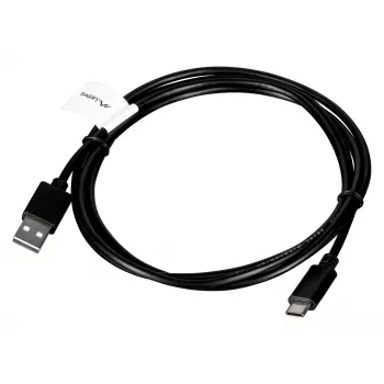 USB-A-auf-USB-C-Kabel LANBERG CA-USBO-20CU-0018-BK — USB 2.0, 1,8 m, Schwarz