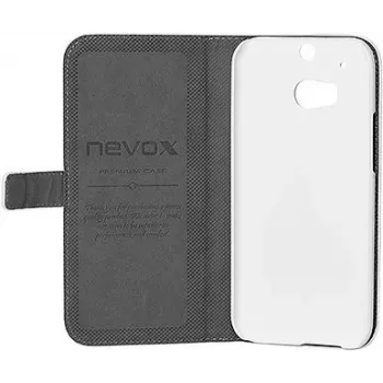 nevox 1229 Blätter Grau - Weiß Handy-Schutzhülle (1229)