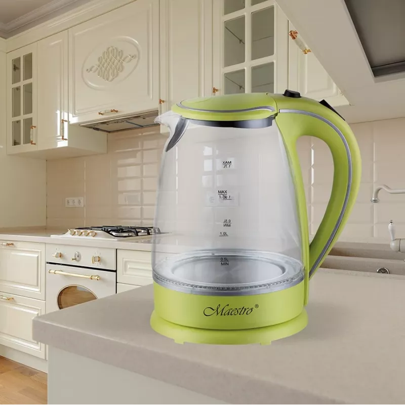 MAESTRO MR-064 Wasserkocher 1,7 L 2000 W (MR-064-GREEN) Grün
