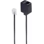 ShiverPeaks BS70226 6m Telefonkabel Schwarz