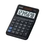 Desktop Basisrechner CASIO MS-8F – 8-stellig, Batterie/Solar, 26 Tasten, Währungs- & Steuerfunktionen, Gewinnberechnung, schwarz