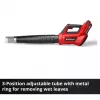 Professioneller Akku-Laubbläser GP-LB 36/230 Li E BL-Solo, 36 Volt (2x18 V) (Rot/Schwarz, ohne Akku und Ladegerät)