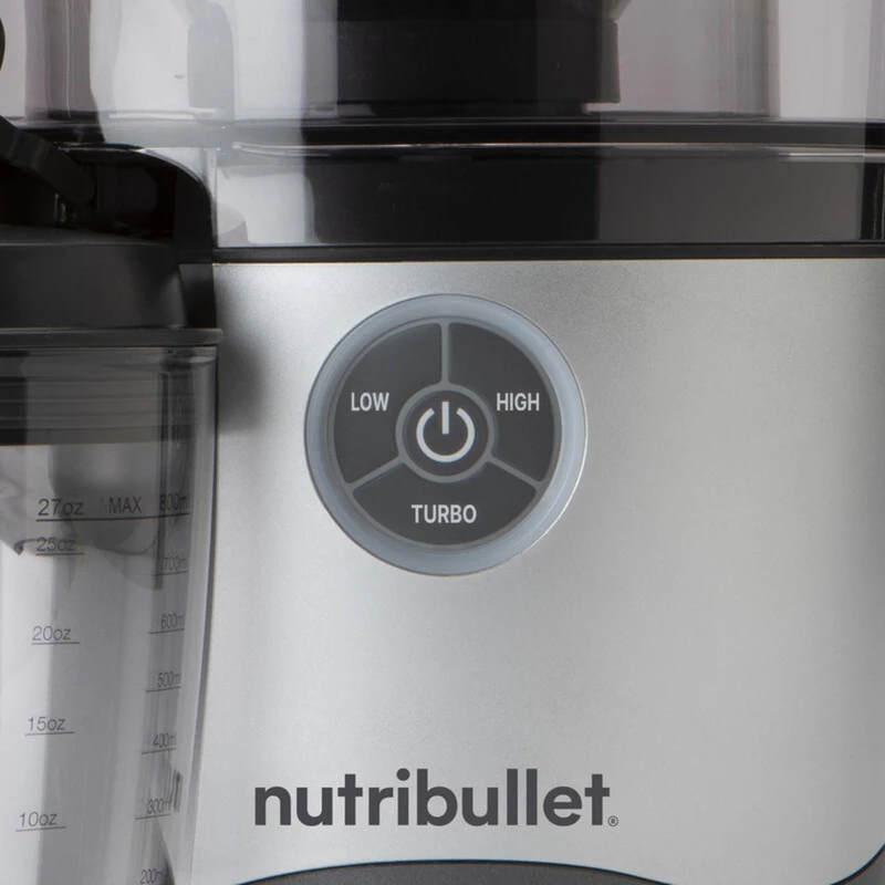 NutriBullet juicer Pro NBJ200G (Silber/Grau, 1.000 Watt) (0C22500002)