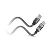 Techly ICOC U3A-RJ45-010 Netzwerkkabel Schwarz, Silber 1 m Cat6 F/UTP (FTP)