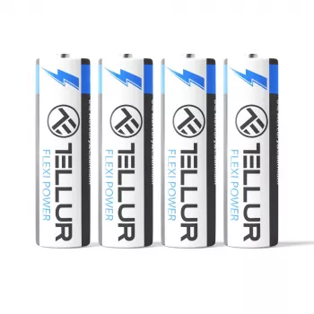 Batterie Tellur Flexi Power AA LR6 1,5 V 4 Stück/Set