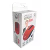 Optische kabellose Maus Rebeltec STAR rot