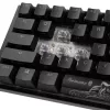 Ducky One 3 Classic Schwarz/Weiß Mini Gaming-Tastatur, RGB-LED - MX-Speed-Silber (US) (DKON2161ST-PUSPDCLAWSC1)