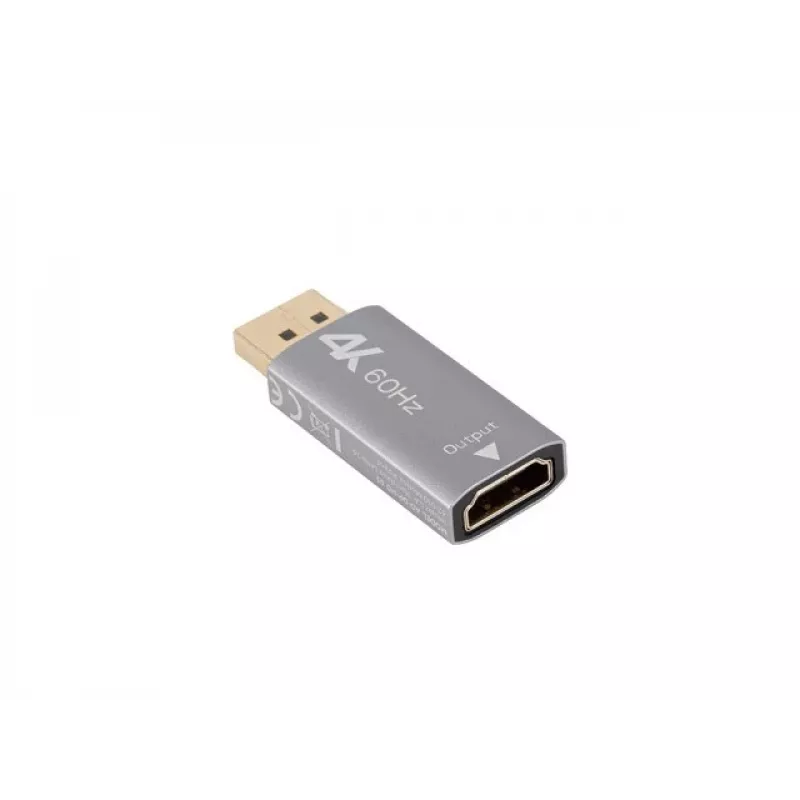 Adapter DisplayPort (M) - HDMI (F) 4K sr AD-DP-HD-0