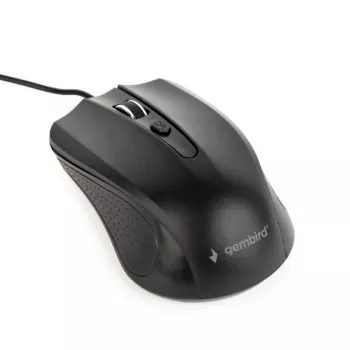 Optische Maus schwarz USB 1,8 m Kabel