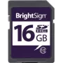 BrightSign 16GB SDHC Class 10 Memory Card MLC Class 10 (SDHC-16C10-1)