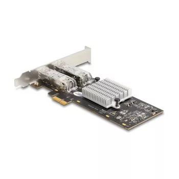 DeLOCK 88336 PCI Express x1 Netzwerkkarte, 2 x SFP Gigabit LAN