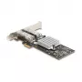 DeLOCK 88336 PCI Express x1 Netzwerkkarte, 2 x SFP Gigabit LAN