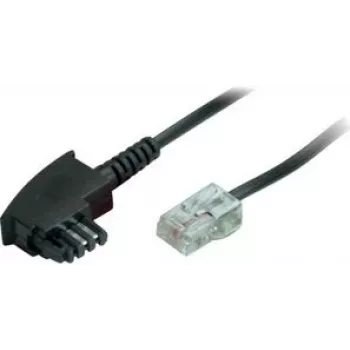 Telefonkabel ShiverPeaks BS70002-6 6m Schwarz