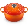 Le Creuset Signature Bräter rund 18 cm vulkanisch