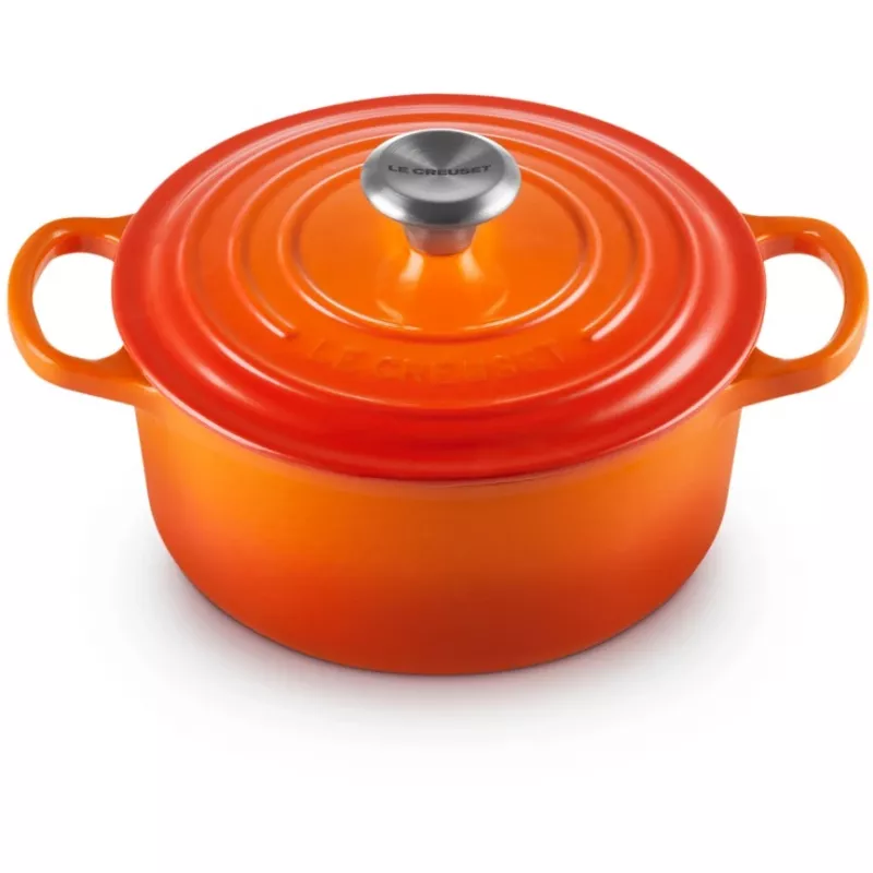 Le Creuset Signature Bräter rund 18 cm vulkanisch