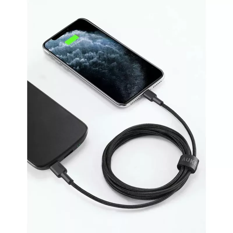 AUKEY CB-CL03 2 m Schwarz