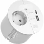 Steckdosenleiste Bachmann Loop 938.303 mit 1x CEE7/3 Steckdose und 1x USB A/C 22W
