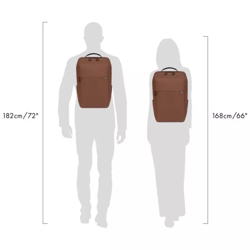 Backpack COMMUTER für ein 13-16 Zoll Notebook, braun