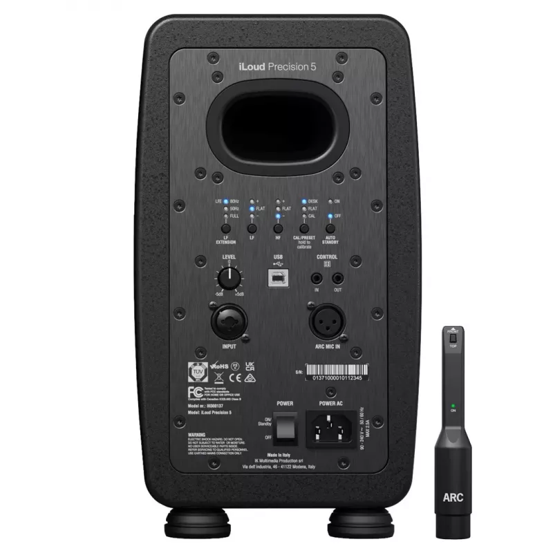 IK Multimedia iLoud Precision 5 - Aktivmonitor, schwarz
