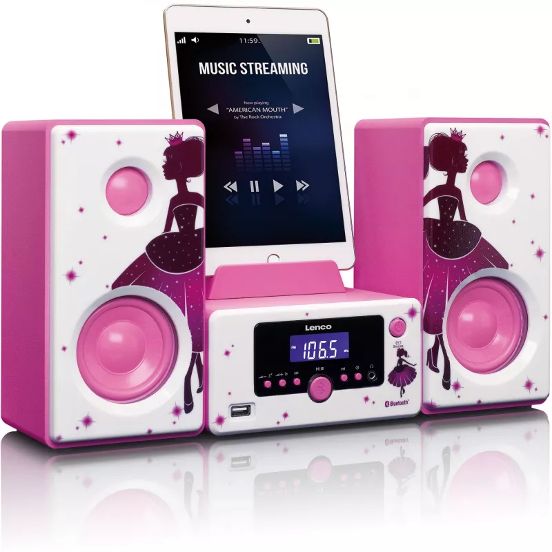 Kompakte Heim-Musikanlage Lenco MC-020