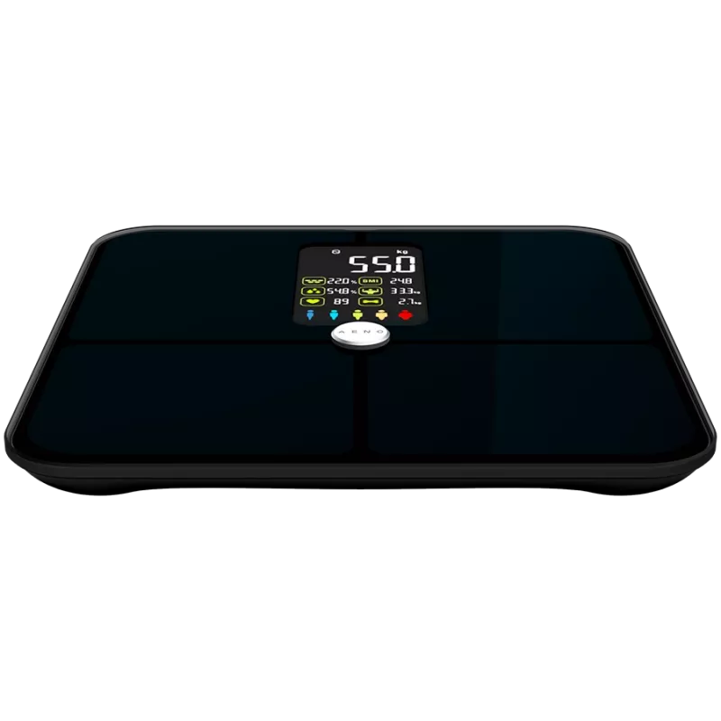Körperwaage AENO BS2S 16 Körperwerte bis 180 kg Farbdisplay
