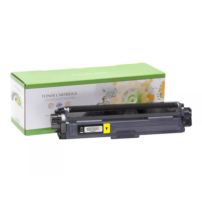 Tonerkartusche Static Control für Brother TN-221Y / TN-241Y, gelb, kompatible Alternative