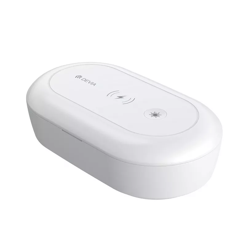 Devia kabellose Ladestation Desinfektionsbox weiß