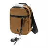 Reisetasche Tomtoc Aviator-T37 mit Schultergurt, X-Pac-Gewebe, braun