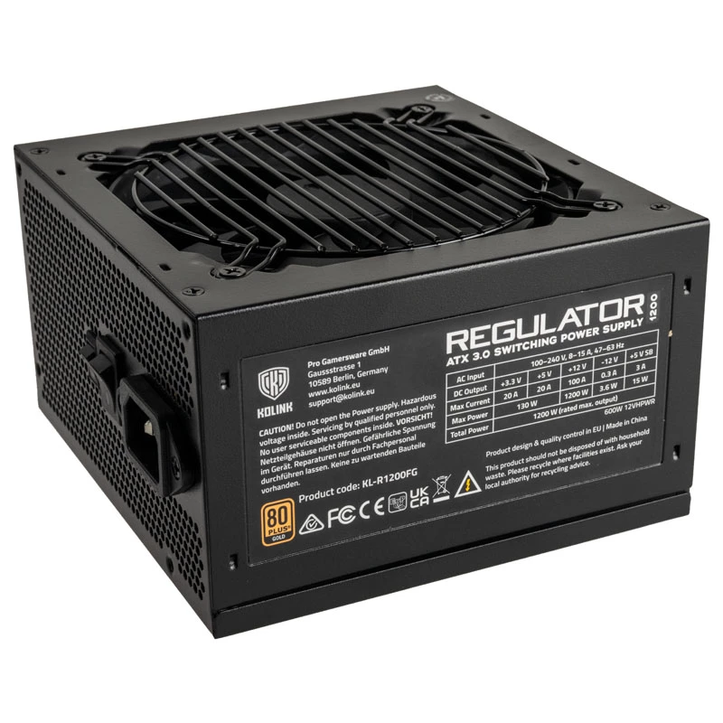 Netzteil Kolink Regulator KL-R1200FG 1200W