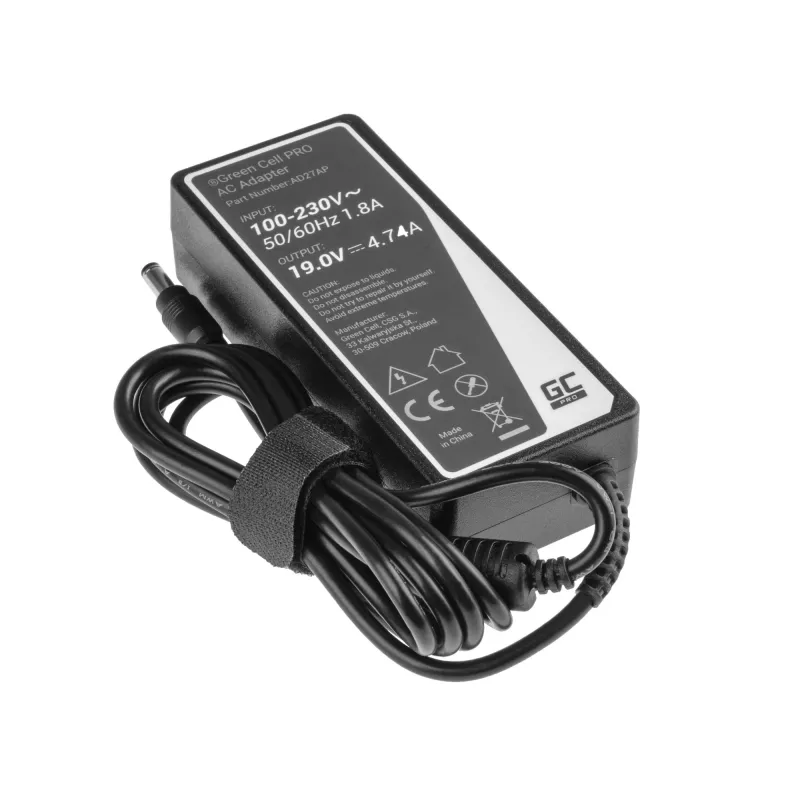 Green Cell AD27AP Netzteil/Wandler Indoor 90 W Schwarz