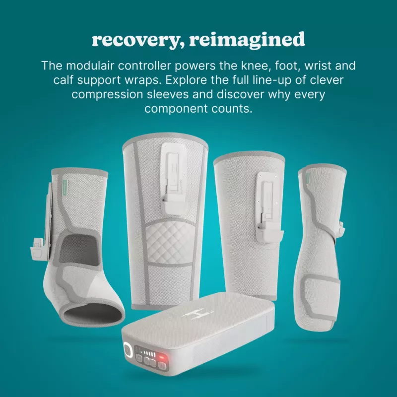 Verstellbare Kniebandage HoMedics SR-CMK10H — Wärmetherapie bei Knieschmerzen, verstellbare Passform