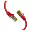 EFB-Elektronik RJ45 Patchkabel Cat.6A S/FTP LSZHCat.7 Rohkabel Rot 0,15 m Hersteller: EFB Elektronik (MK7001.0,15R)